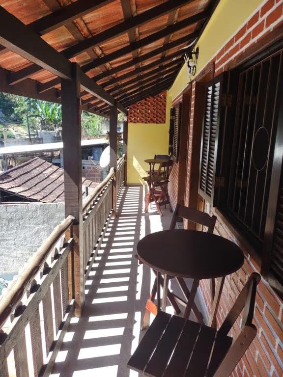 Área de varanda da propriedade